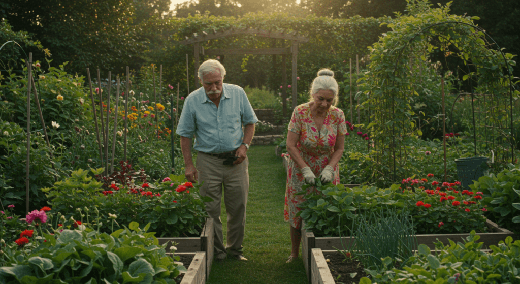 people-gardening