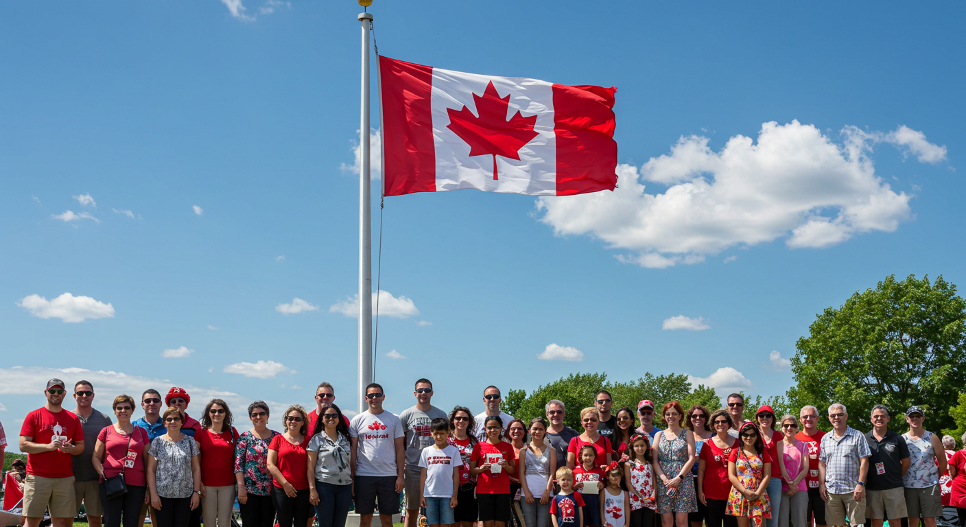 people-canadian-flag