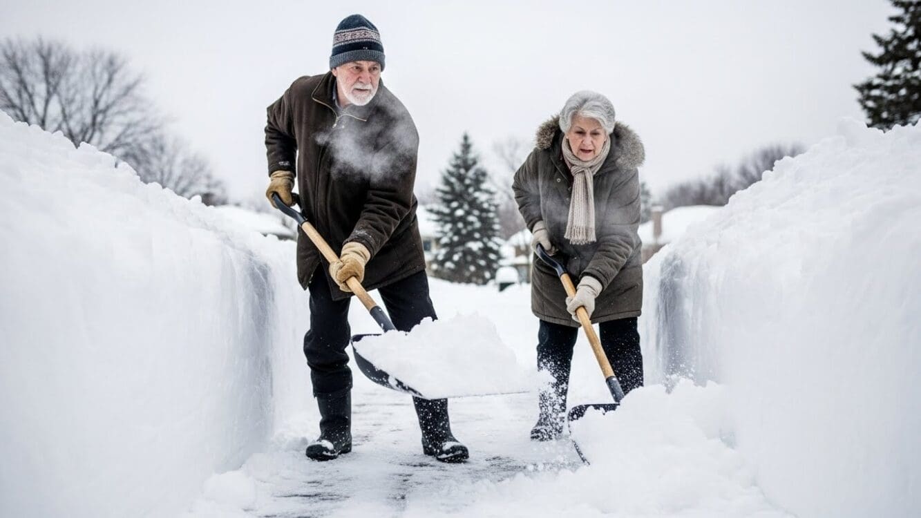 Snow Shoveling Strategies and Advice for Seniors & Former Olympians