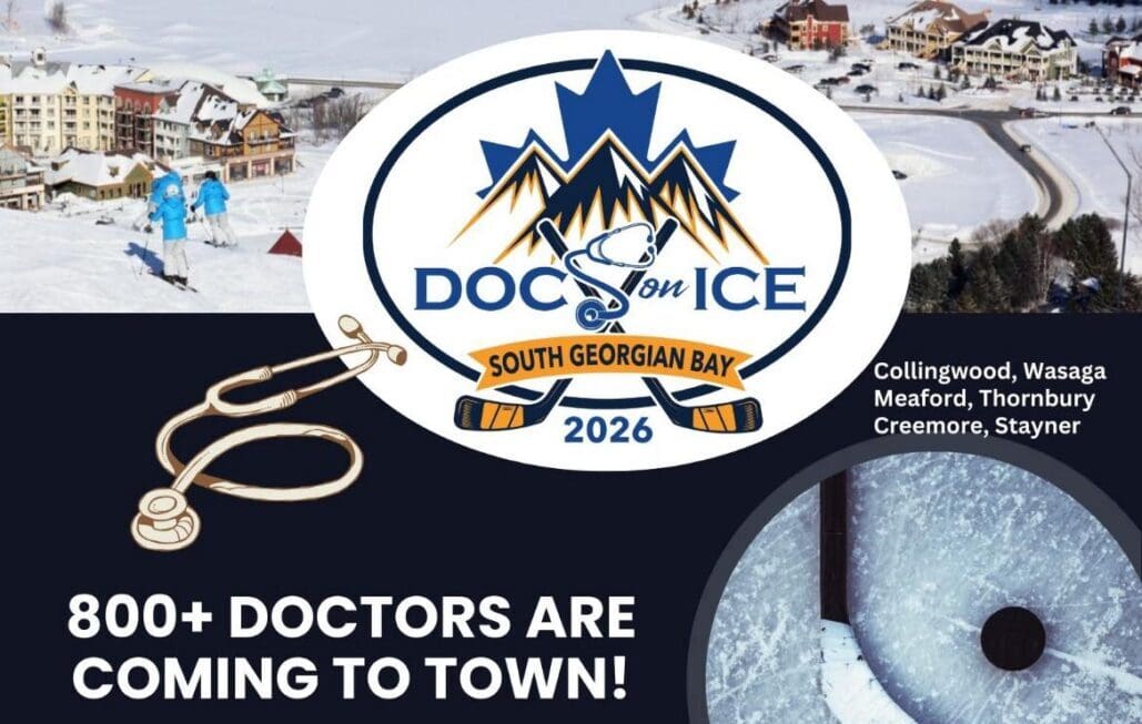 Docs on Ice 2026 | Collingwood, Wasaga Beach, Stayner, Creemore, Thornbury and Meaford 🏒