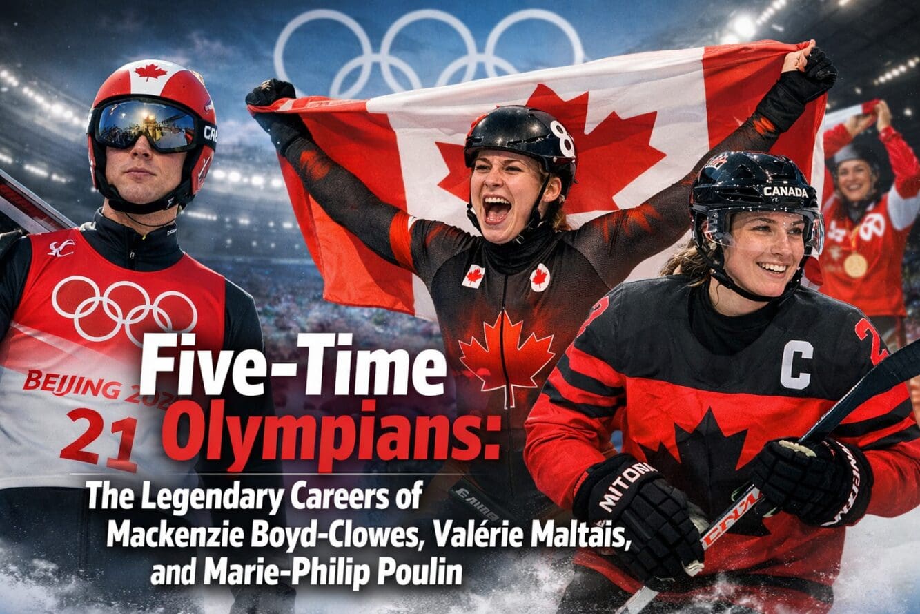 Five-Time Olympians: The Legendary Careers of Mackenzie Boyd-Clowes, Valérie Maltais, and Marie-Philip Poulin