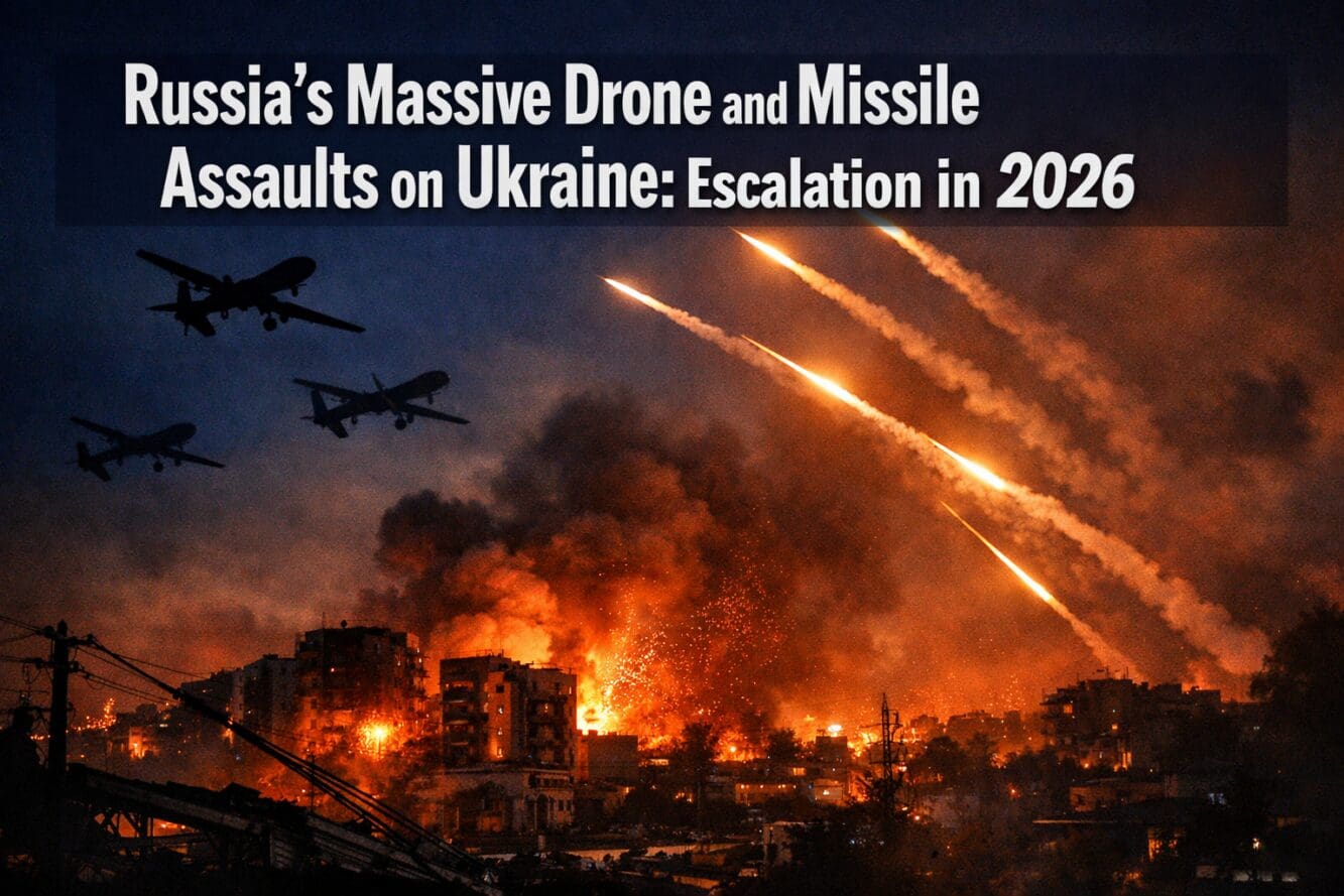 Russia’s Massive Drone and Missile Assaults on Ukraine: Escalation in 2026