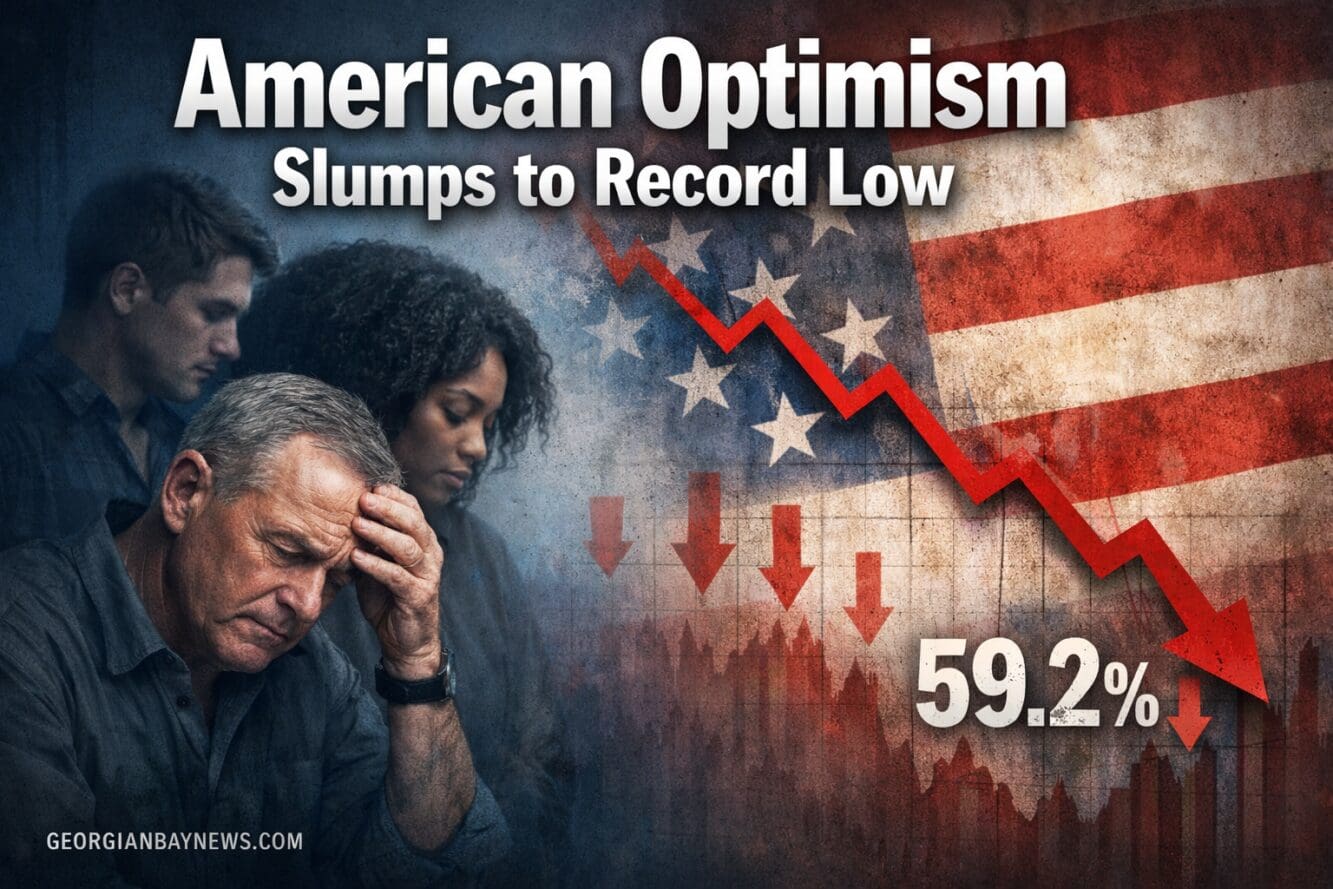 America Declines with Trump: American Optimism Slumps to Record Low