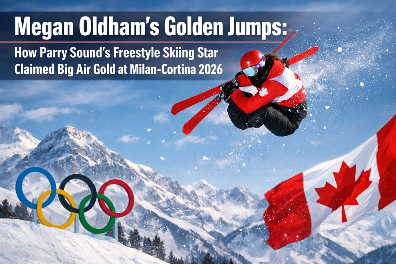Megan Oldham’s Golden Jumps: How Parry Sound’s Freestyle Skiing Star Claimed Big Air Gold at Milan-Cortina 2026