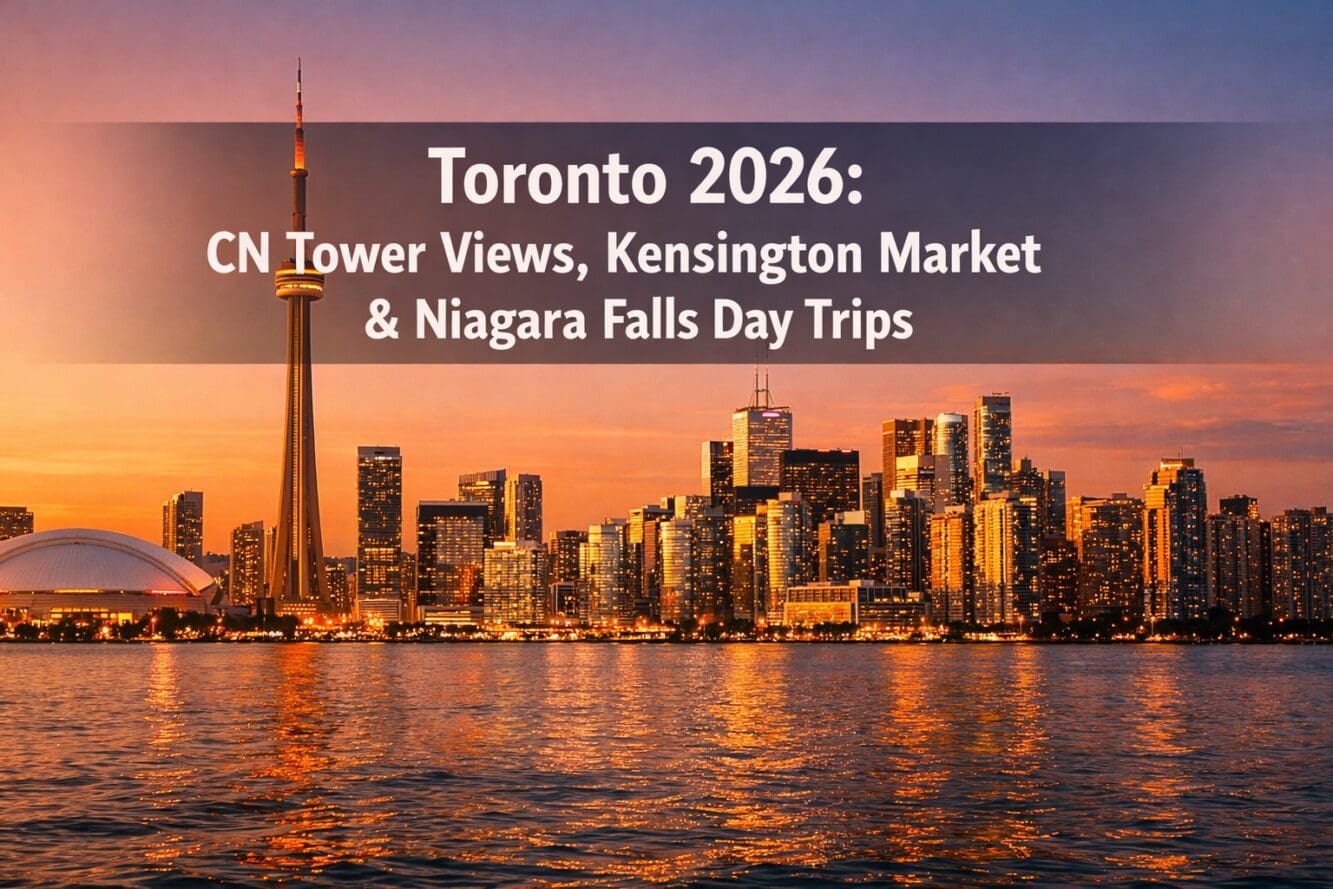 Toronto 2026: CN Tower Views, Kensington Market, and Niagara Falls Day Trips