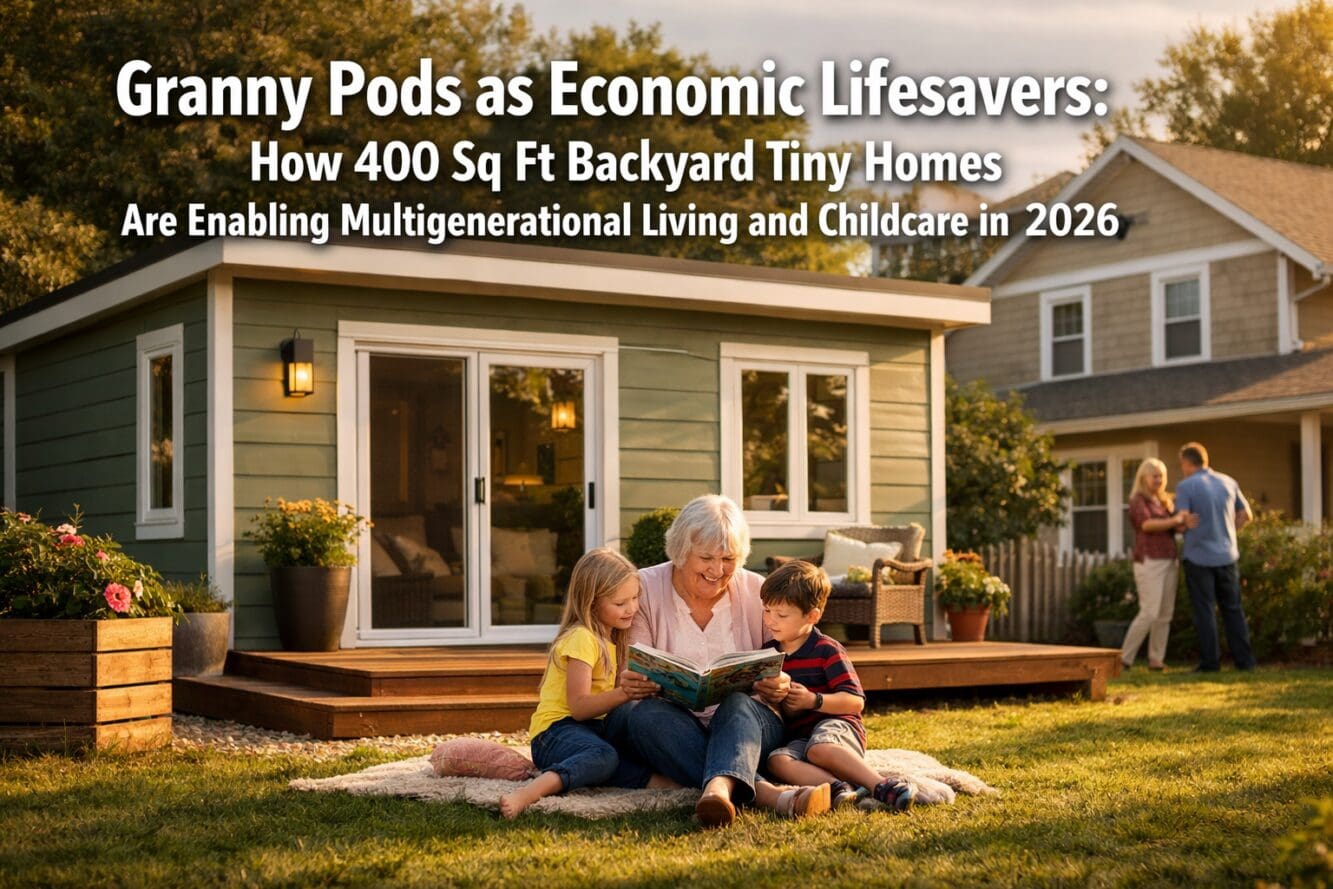 Granny Pods as Economic Lifesavers: How 400 Sq Ft Backyard Tiny Homes Are Enabling Multigenerational Living and Childcare in 2026