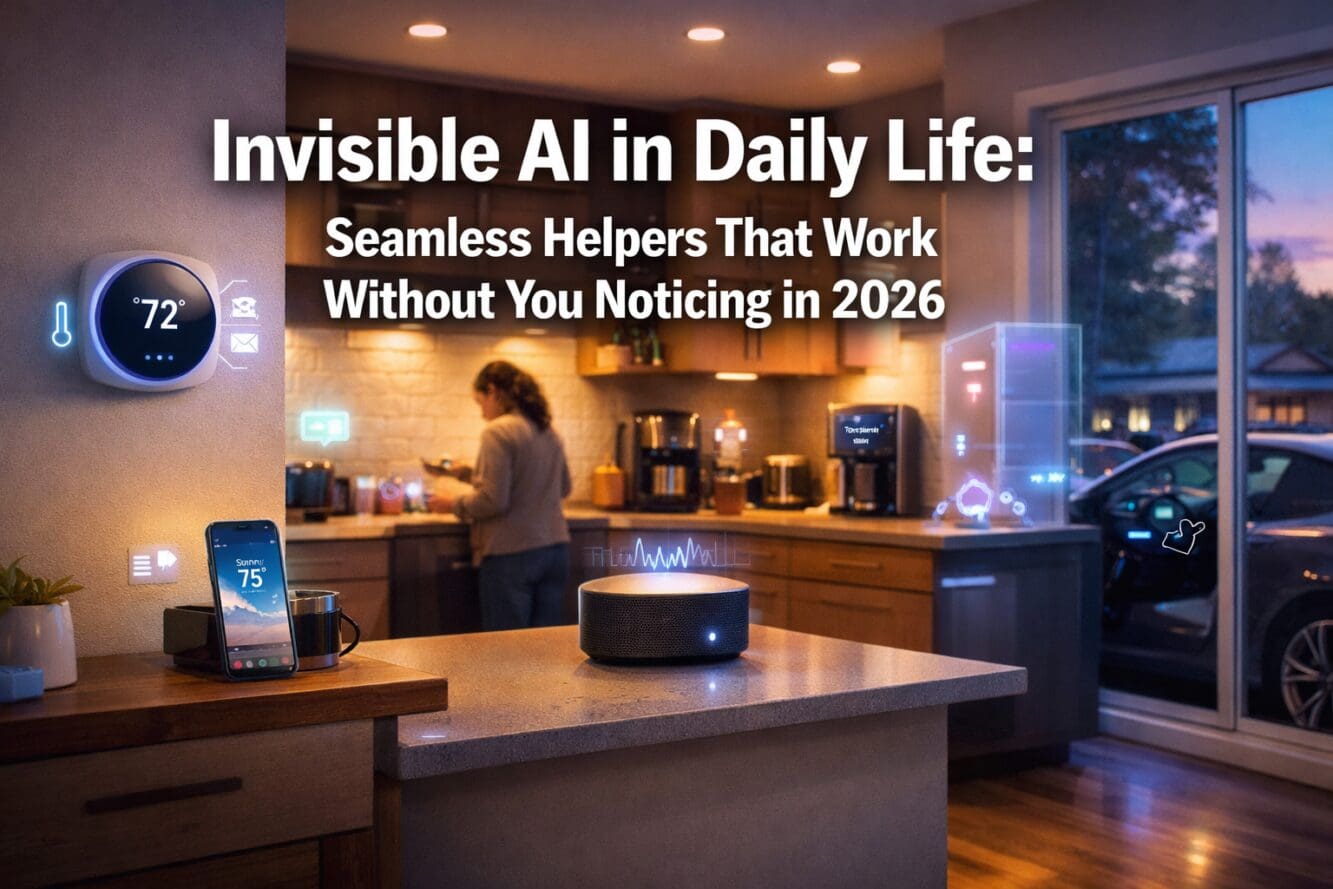 Invisible AI in Daily Life: Seamless Helpers That Work Without You Noticing in 2026