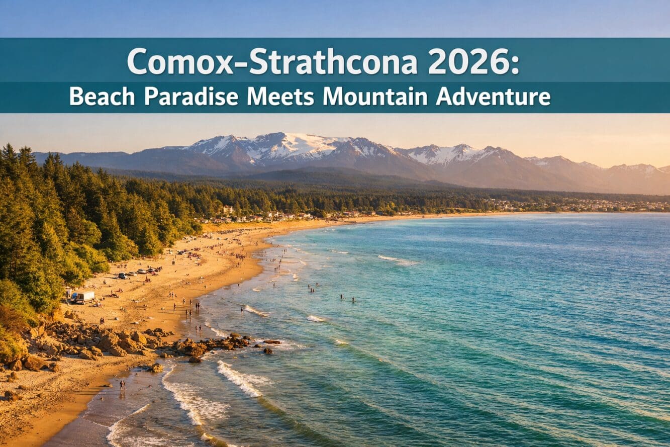 Comox-Strathcona 2026: Vancouver Island’s Beach Lover Paradise with Mountains, Surf, and Local Flavors