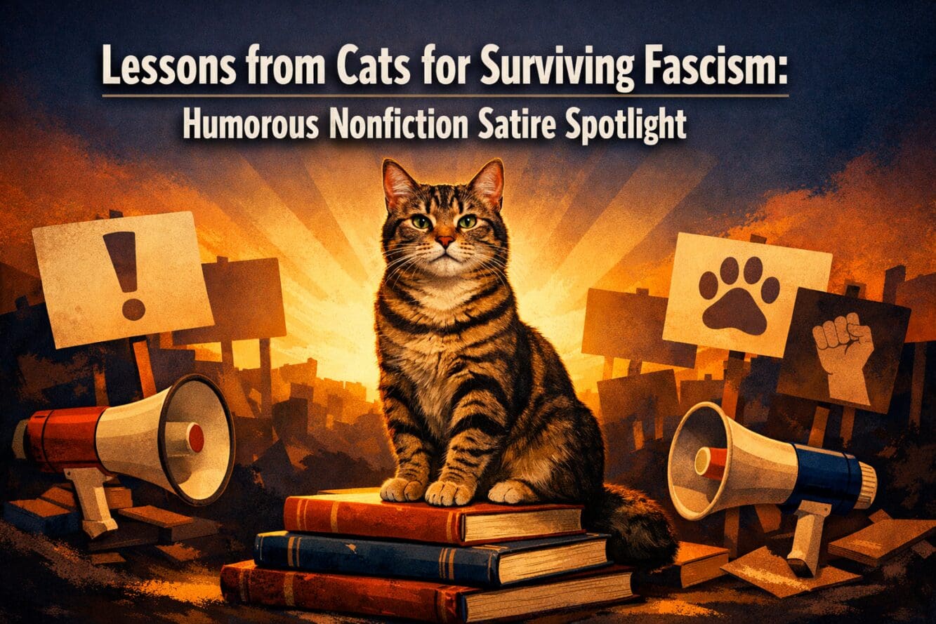 Lessons from Cats for Surviving Fascism by Stewart Brittlestar: Humorous Nonfiction Satire Spotlight