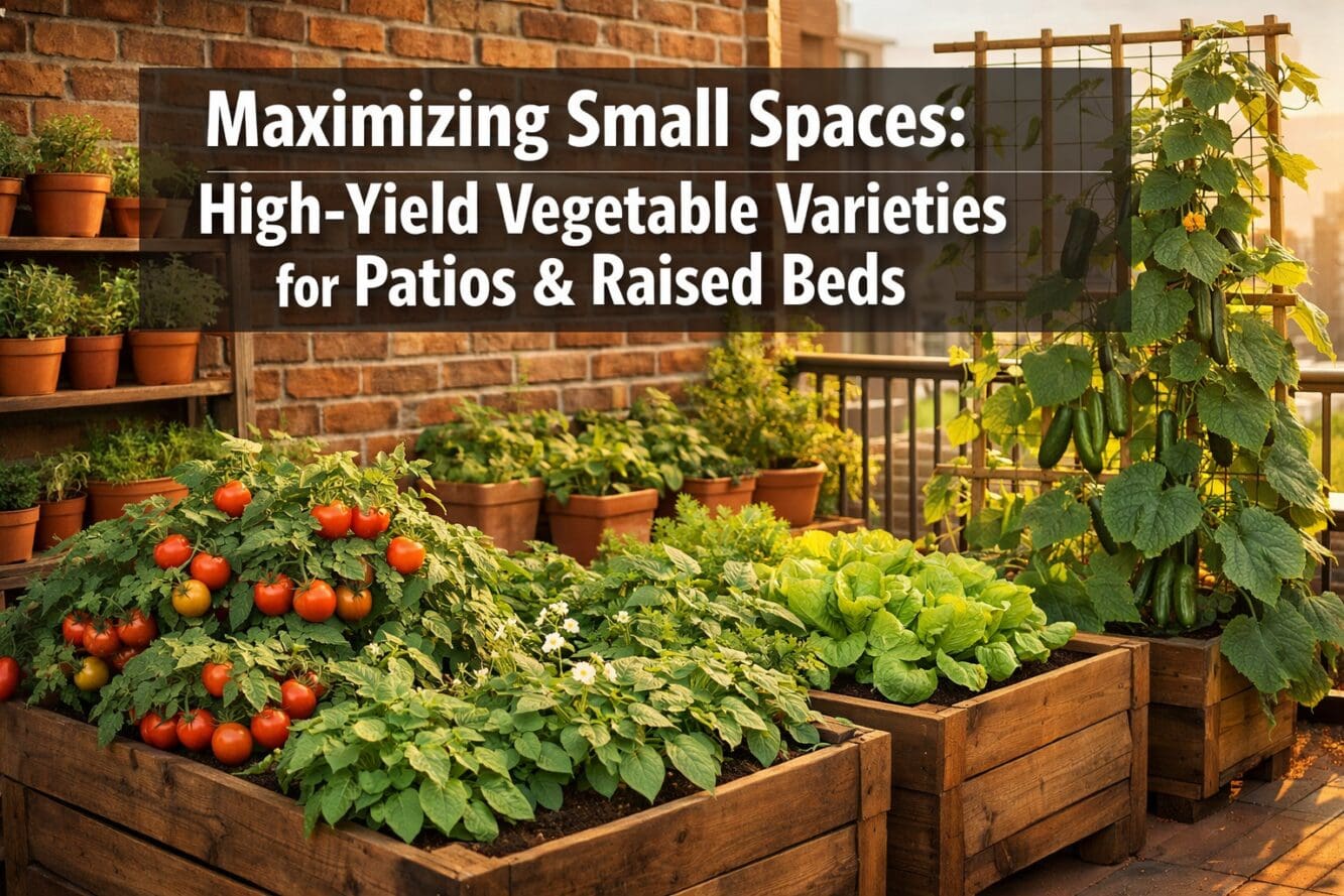Maximizing Small Spaces: High-Yield Vegetable Varieties and Layout Strategies for Patios and Raised Beds