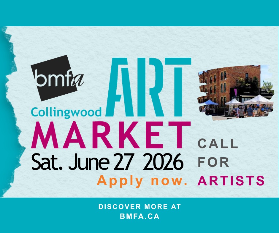 COLLINGWOOD ART MARKET CALL FOR ARTISTS & MAKERS