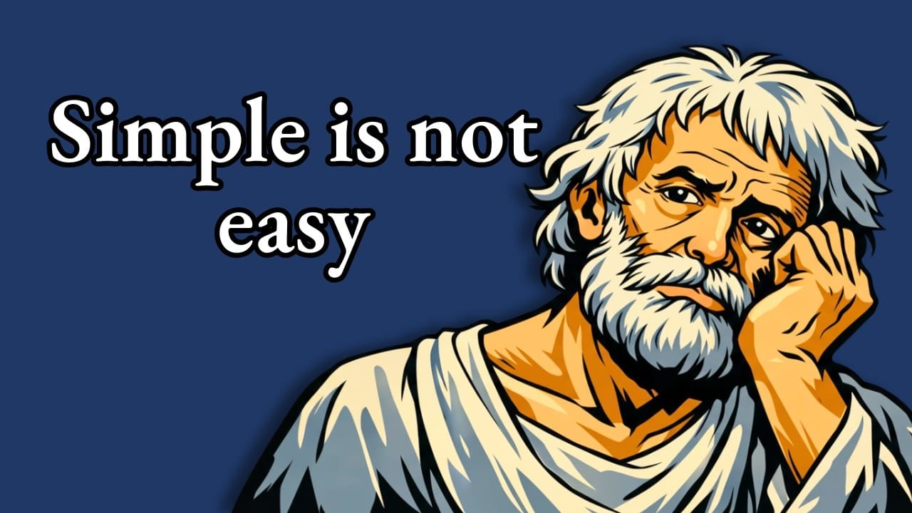 The SIMPLE life is not as simple as you think | Seneca’s warning to the world