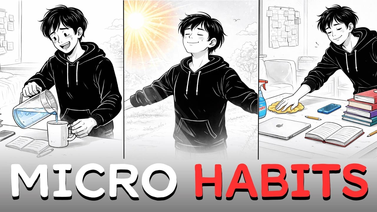 VIDEO | 20 Micro Habits Proven By Science to Change Your Life