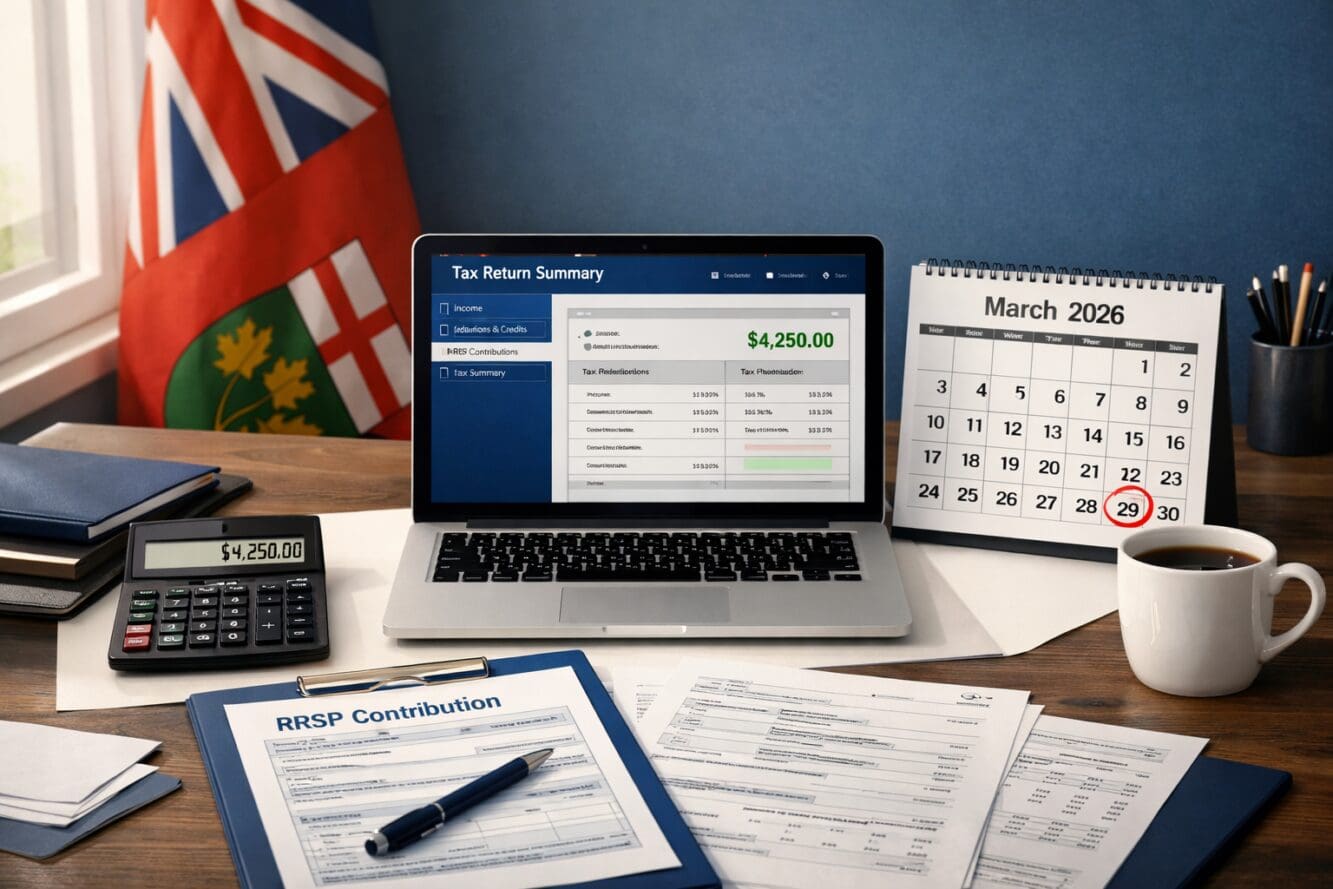 Ontario RRSP and Tax Filing Strategy: March 31 Deadline Guide for Last-Minute 2025 Deduction Claims