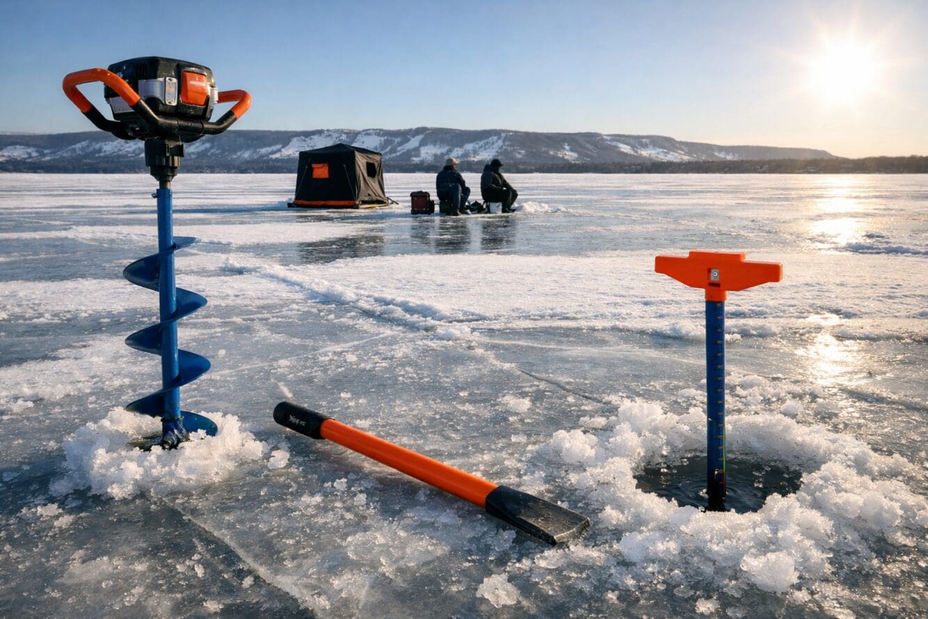 Georgian Bay Ice Fishing Hotspots 2026: Safety Regs, Best Spots Near Collingwood and Wasaga, and March Melt Prep
