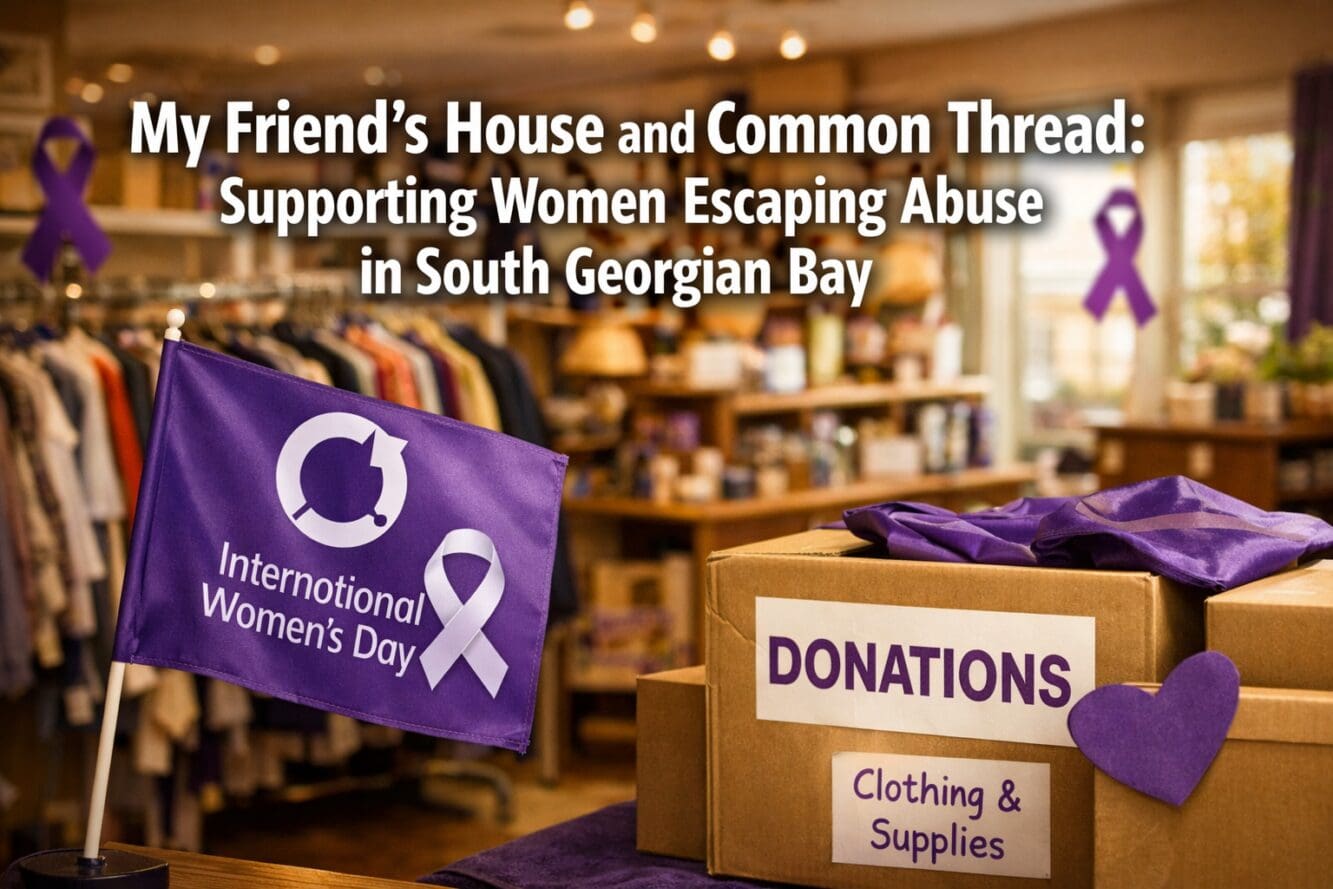 My Friend’s House & Common Thread Support Women in South Georgian Bay | International Women’s Day