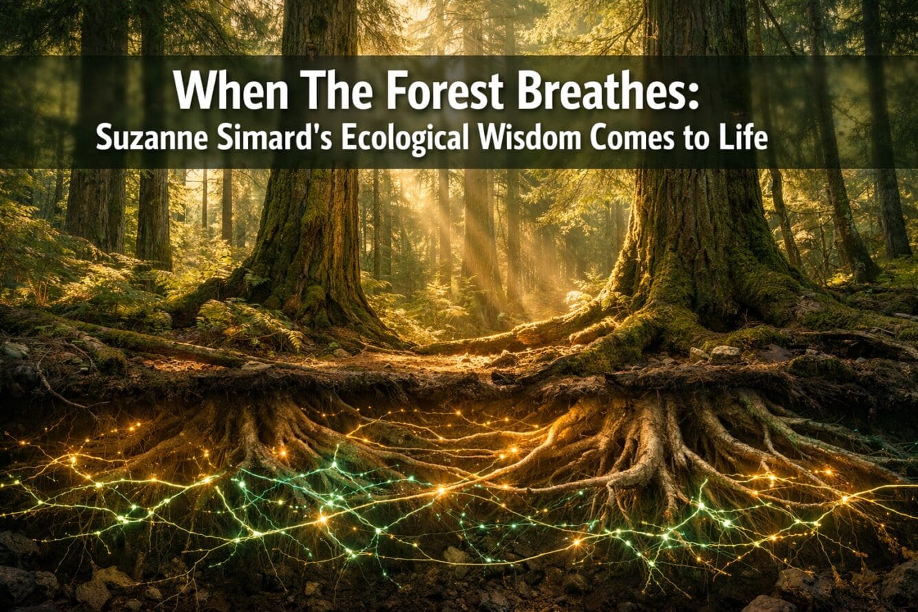 When The Forest Breathes by Suzanne Simard: Mycorrhizal Networks and Ecological Wisdom in Bestselling Author’s Fiction Debut