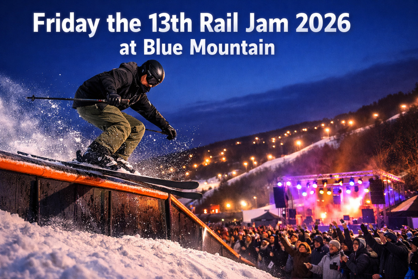 Friday the 13th Rail Jam | Post-Jam Live Music Vibes | Blue Mountain Resort