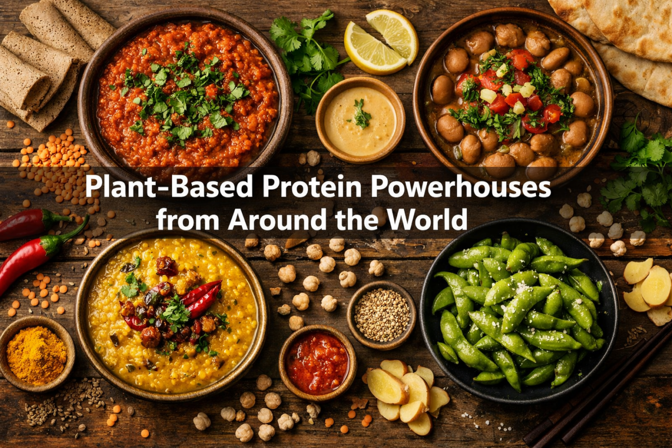 Plant-Based Protein Powerhouses from Around the World: Affordable Legume-Forward International Recipes