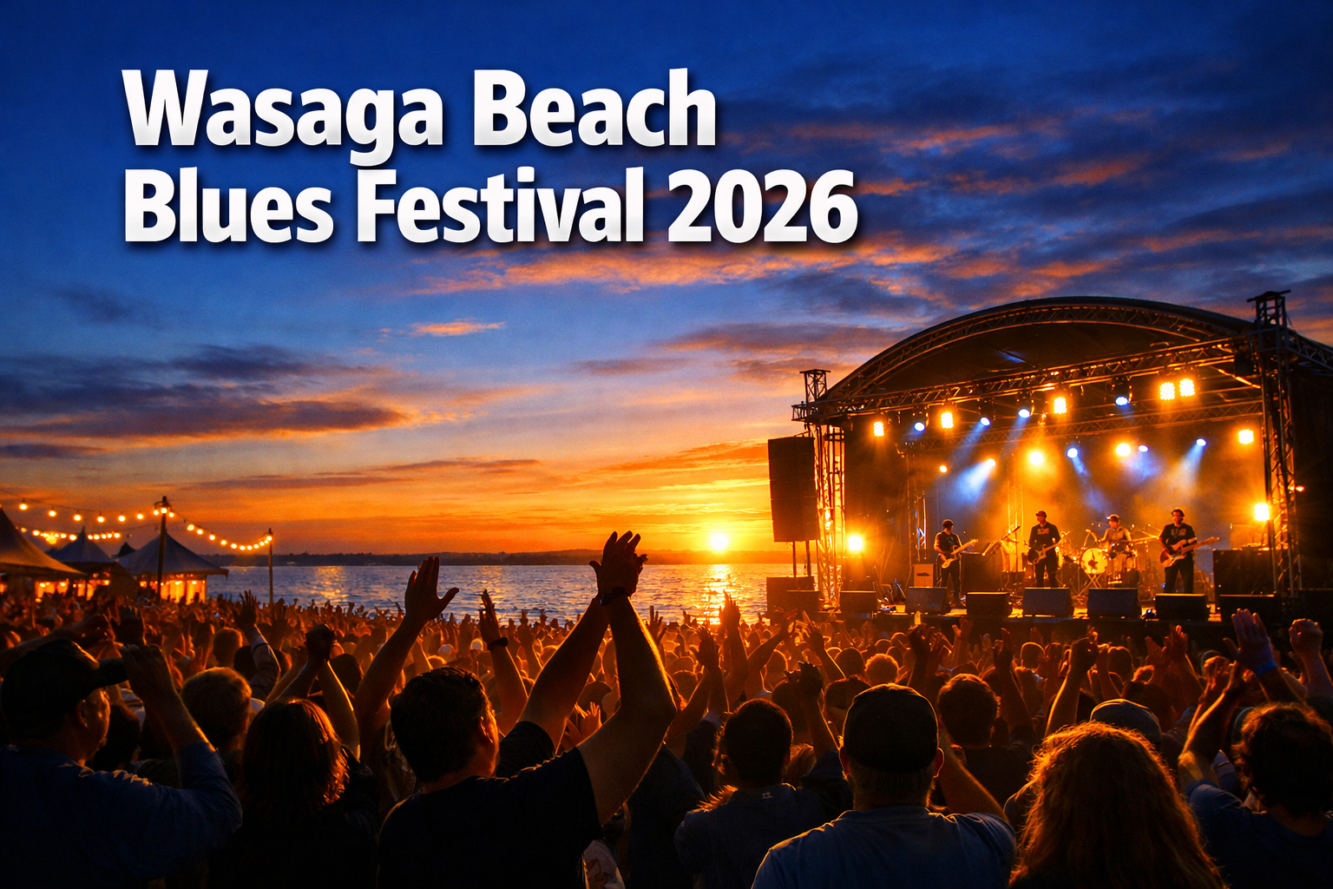 STONEBRIDGE Wasaga Beach Blues Festival 2026: International Lineup, and Multi-Day Festival for Music Lovers