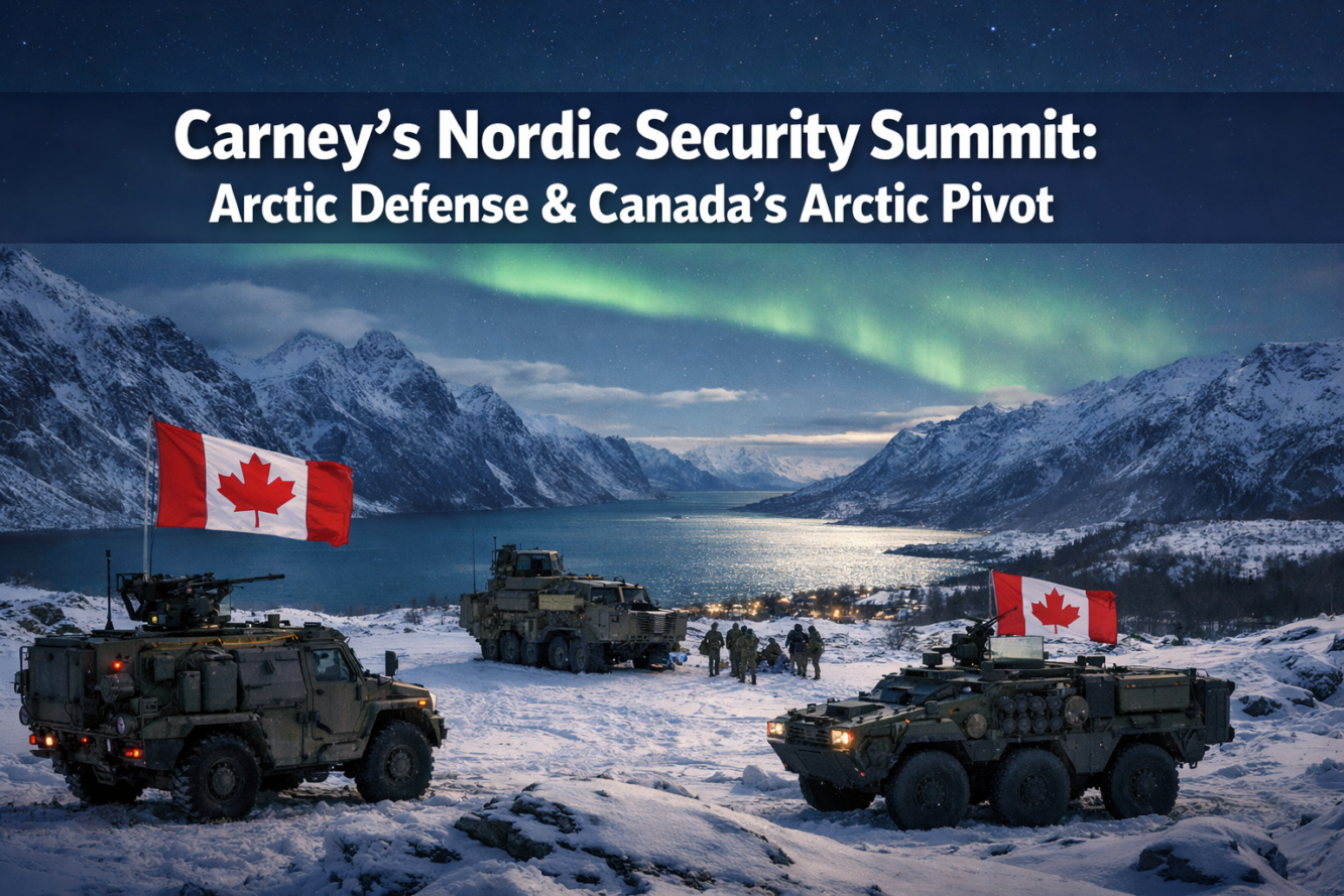 Carney’s Nordic Security Summit: Arctic Defense, NATO Commitments, and Canada’s Pivot Away from Middle East Focus