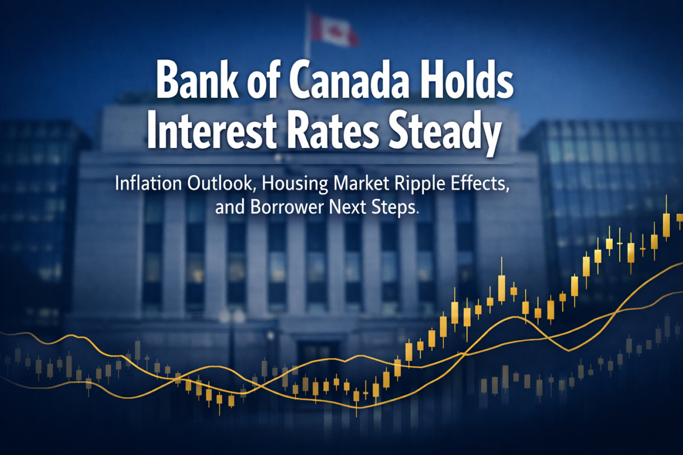 Bank of Canada Holds Interest Rates Steady: Inflation Outlook, Housing Market Ripple Effects, and Borrower Next Steps