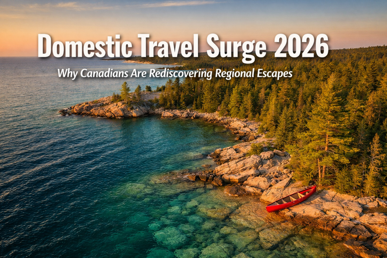 Domestic Travel Surge 2026: Why Canadians Are Rediscovering Regional Escapes and Supporting Local Tourism