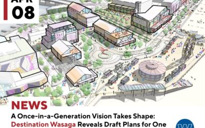 A Once-in-a-Generation Vision Takes Shape: Destination Wasaga Reveals Draft Plans for One of Canada’s Most Iconic Beach Destinations