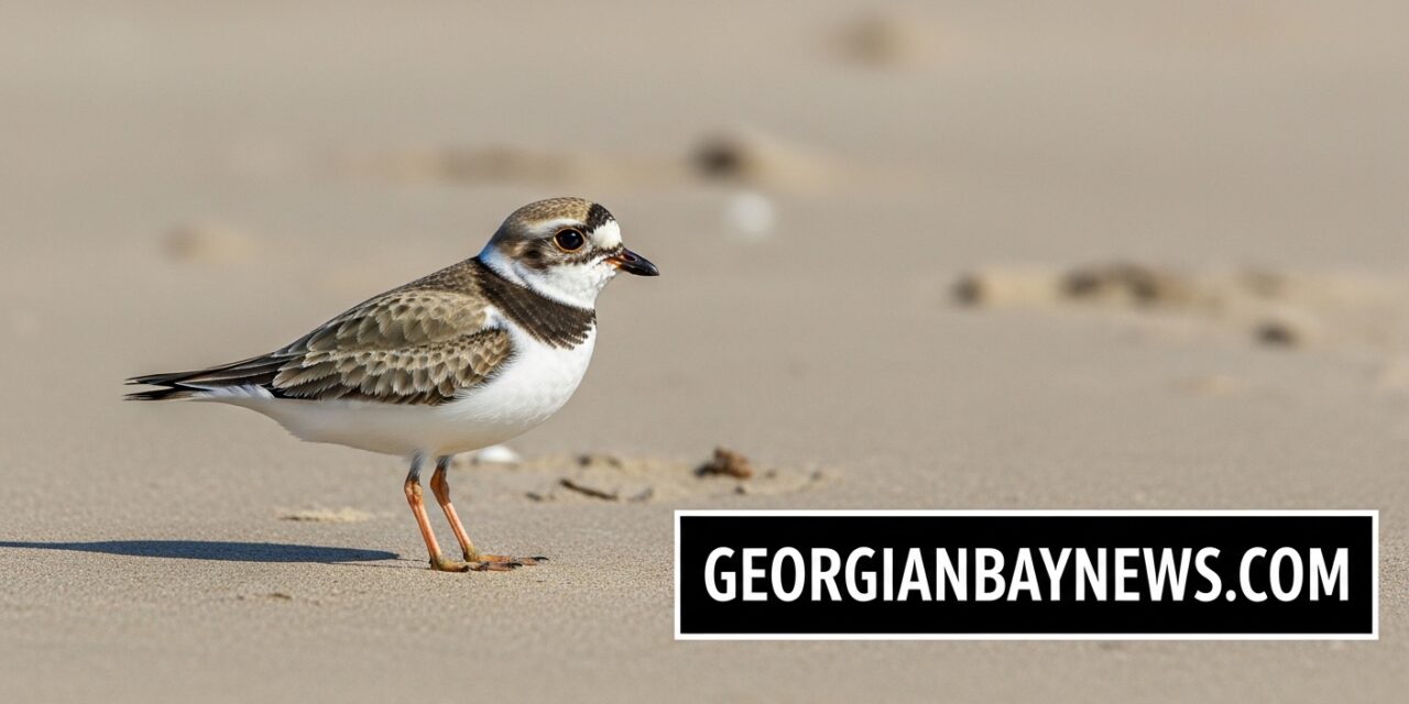 Wasaga Beach Advances Piping Plover Protection Through Collaboration with Birds Canada