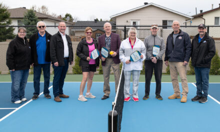 Georgian Village Unveils New Pickleball Court