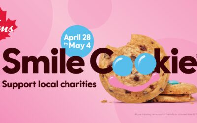 Smile Cookie is back! April 27 to May 3, every Smile Cookie makes a Real Difference