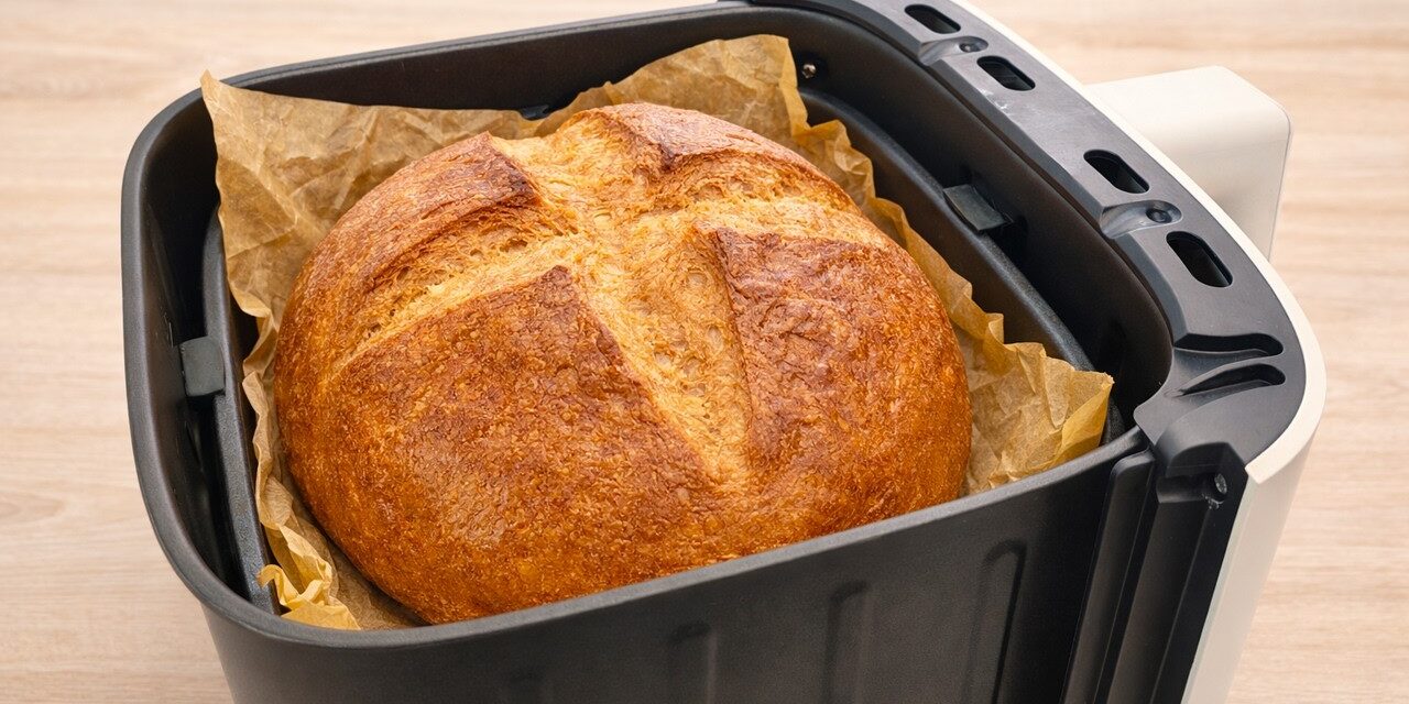 Ever since I got my AIR FRYER, I’ve been making HEALTHY bread with no effort! It’s so simple!