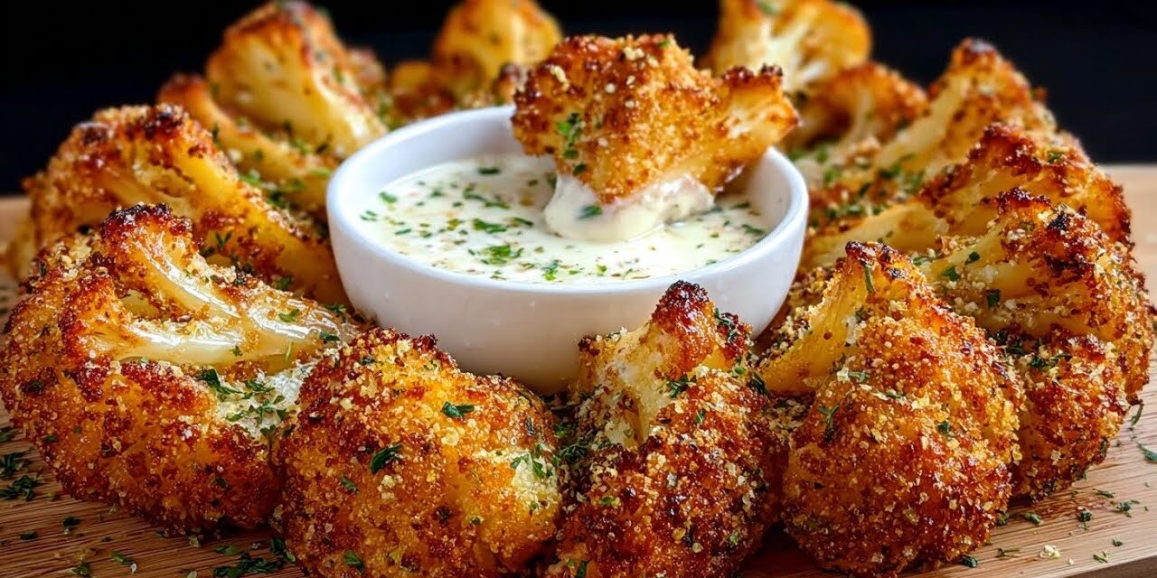 Baked cauliflower tastes better than meat! Crispy Roasted Cauliflower – Simply Delicious!