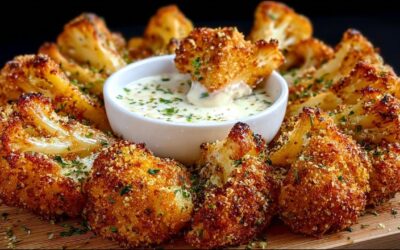 Baked cauliflower tastes better than meat! Crispy Roasted Cauliflower – Simply Delicious!