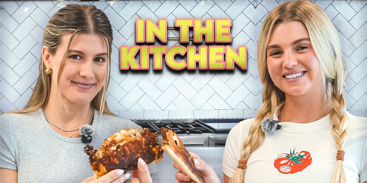 Genie Bouchard Makes Tacos and Talks Our BIG Matchup | IN THE KITCHEN Presented by Door Dash
