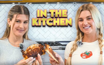 Genie Bouchard Makes Tacos and Talks Our BIG Matchup | IN THE KITCHEN Presented by Door Dash