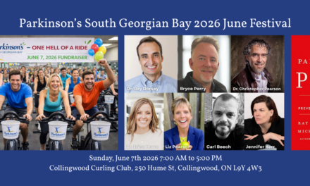 🥰  2026 Parkinson’s South Georgian Bay June Festival