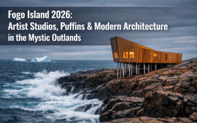 Fogo Island Newfoundland 2026: Artist Studios, Puffins and Modern Architecture in the Mystic Outlands