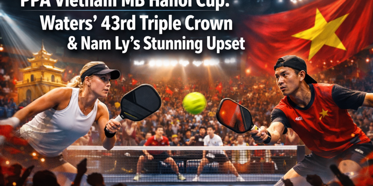 💯 PPA Vietnam MB Hanoi Cup Recap: Anna Leigh Waters’ 43rd Triple Crown and Nam Ly’s Shocking Upset Over Alshon