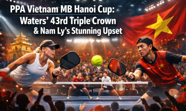 💯 PPA Vietnam MB Hanoi Cup Recap: Anna Leigh Waters’ 43rd Triple Crown and Nam Ly’s Shocking Upset Over Alshon