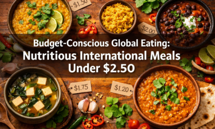 Budget-Conscious Global Eating: Building Nutritious International Meals Under $2.50 Per Serving