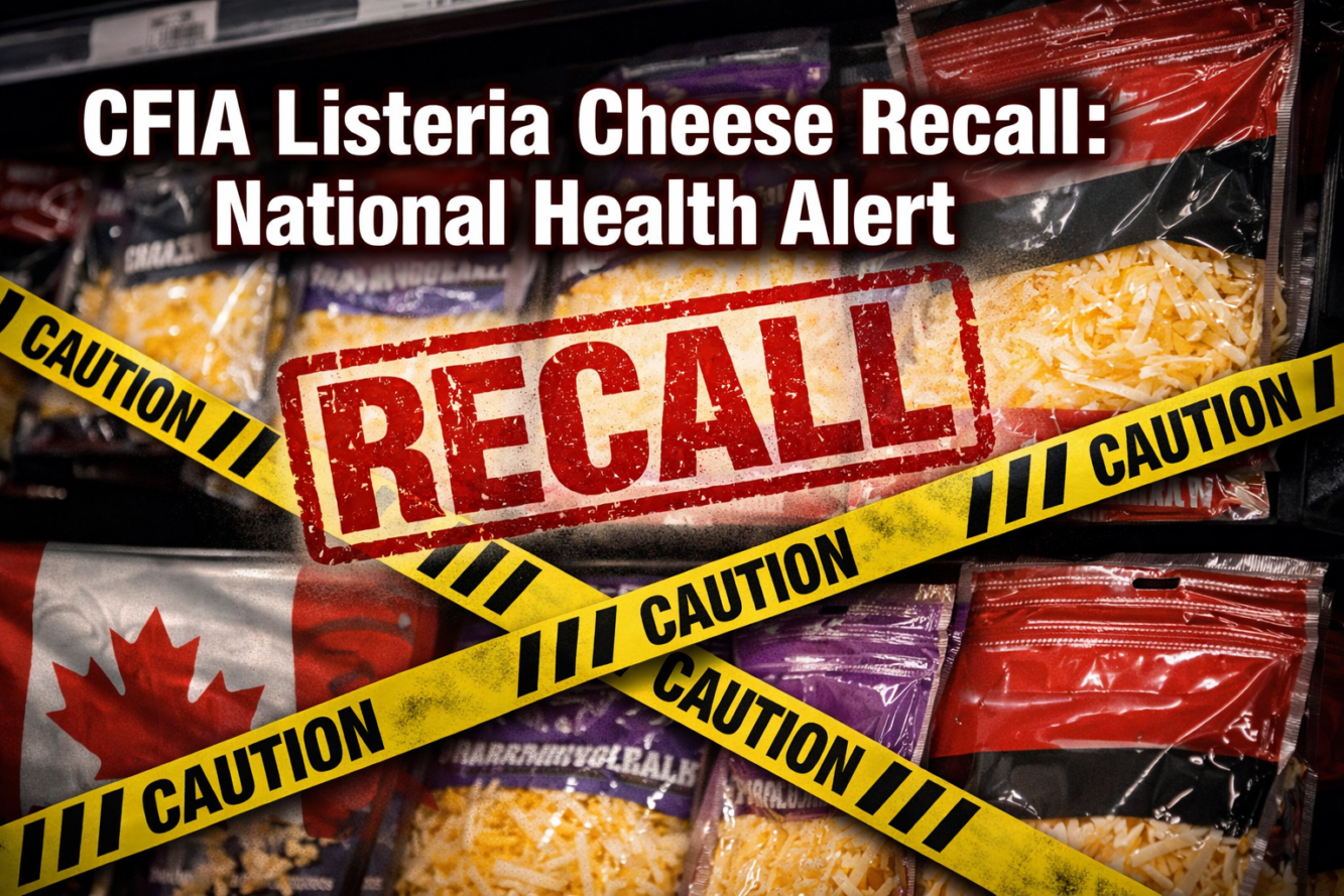 CFIA Listeria Cheese Recall: National Health Alert Hits Canadian Stores ...