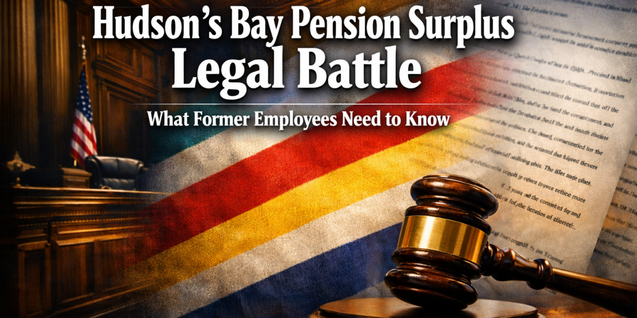 Hudson’s Bay Pension Surplus Legal Battle: What Former Employees Need to Know About the Landmark Case
