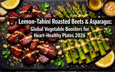 Lemon-Tahini Roasted Beets and Asparagus Sides: Global Vegetable Boosters for Heart-Healthy Plates in 2026