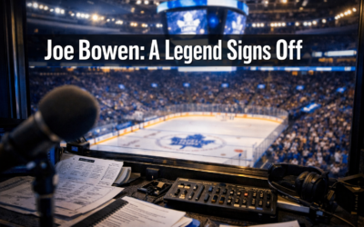 Legendary Longtime Broadcaster Joe Bowen Is Retiring: The End of a Toronto Sports Era