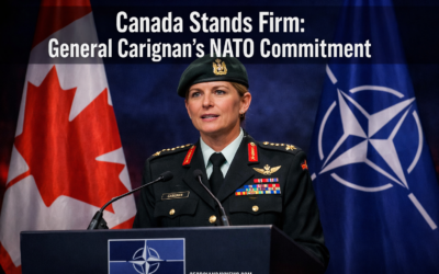 🇨🇦  General Jennie Carignan Says Canada Remains Committed to NATO | Building a 300,000 Member Strategic Reserve Force?