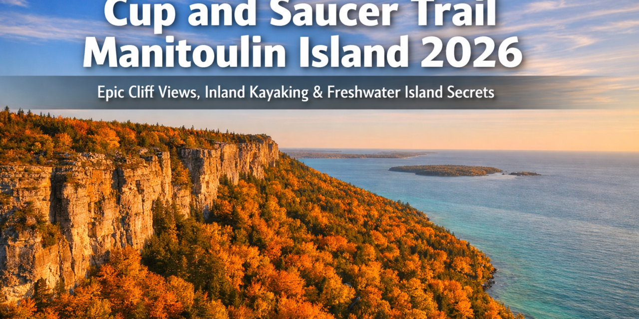 Cup and Saucer Trail Manitoulin Island 2026: Epic Cliff Views, Inland Kayaking and Ontario’s Largest Freshwater Island Secrets