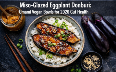 Japanese Miso-Glazed Eggplant Donburi: Umami-Packed Vegan Bowls for 2026
