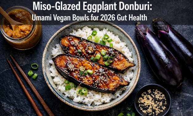 Japanese Miso-Glazed Eggplant Donburi: Umami-Packed Vegan Bowls for 2026