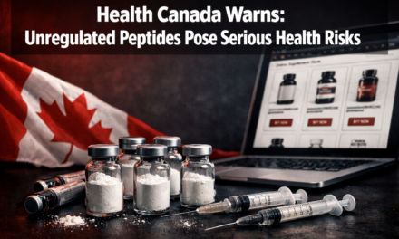 🚨  Health Canada Warns on Unregulated Peptides: What Canadians Need to Know About Online Fitness Supplements and Health Risks